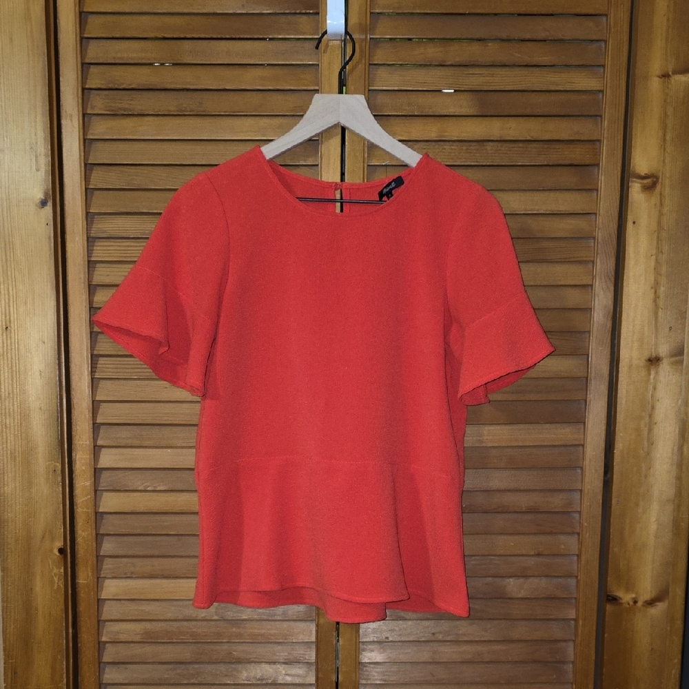 Madewell Flare Hem Top Size XS
